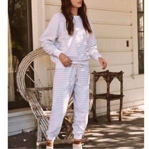 THIS IS THE GREAT Swiss Dot Sweatpant Size 3 Large